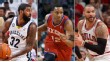 O.J. Mayo, Evan Turner and Carlos Boozer 