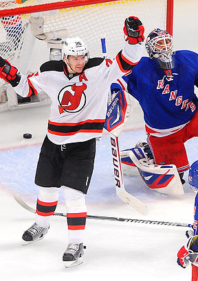 Patrik Elias and Henrik Lundqvist