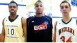 Derrick Walton, Zak Irvin, Mark Donnal