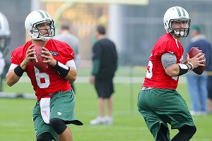 Mark Sanchez and Tim Tebow