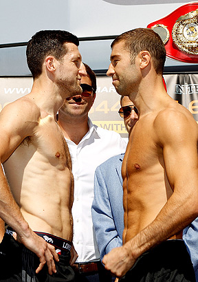 Carl Froch and Lucian Bute