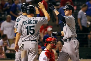 Justin Smoak, Kyle Seager, Jesus Montero