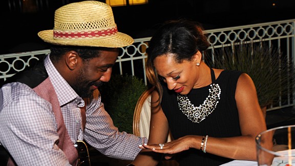 Amare Stoudemire and Alexis Welch