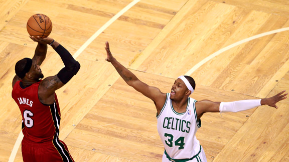 LeBron James, Paul Pierce