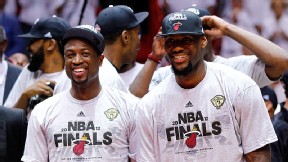 Dwyane Wade and LeBron James