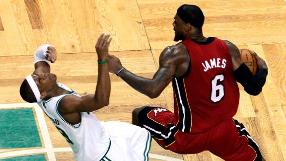 Rajon Rondo, LeBron James