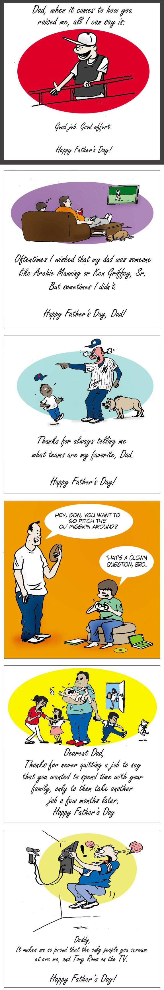 Father's Day cartoon