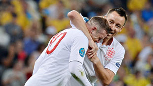 England had good fortune on their side for both Wayne Rooney's goal and Ukraine's non-goal