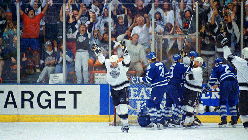 24 Wayne Gretzky Kings Top 25 Playoff Performances Espn 