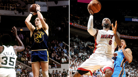 LeBron James & Rick Barry