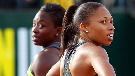 Jeneba Tarmoh, Allyson Felix