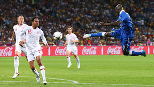 When you see shots like this, it's little wonder Cesc Fabregas said that Spain needs to find a way to "deactivate" Balotelli.