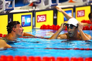 Michael Phelps and Ryan Lochte