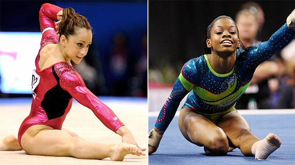 Jordyn Wieber & Gabrielle Douglas