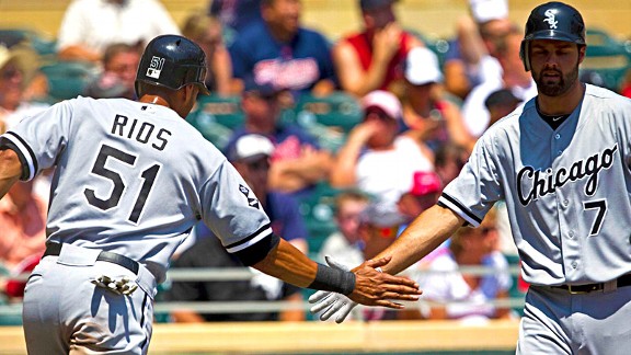 Alex Rios and Jordan Danks