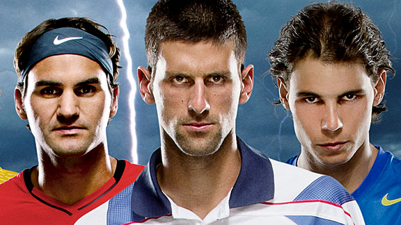 Federer, Nadal, Djokovic