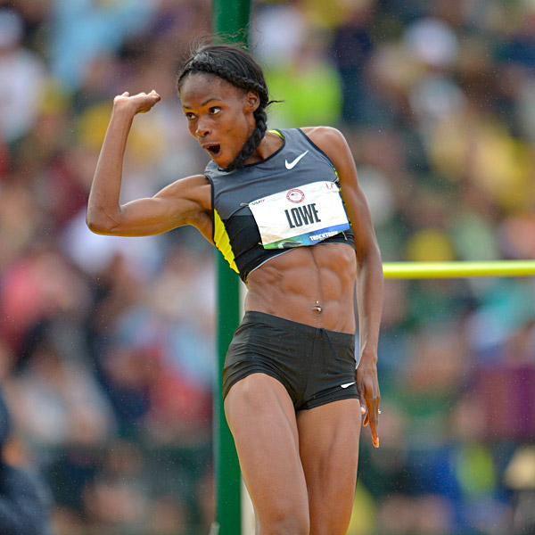 2012 Summer Olympics -- Chaunte Lowe, Amy Acuff make high jump team