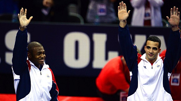 John Orozco and Danell Leyva
