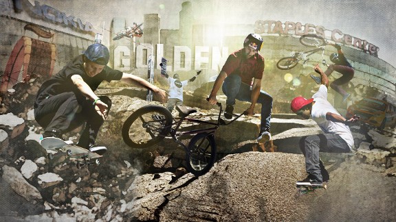 X Games Gold Illustration
