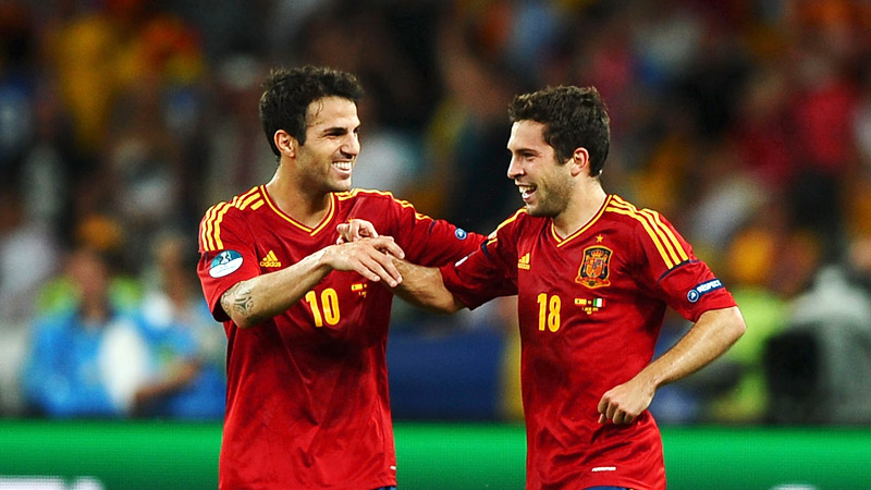  Jordi Alba Spain 2012 