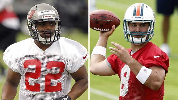 Doug Martin, Matt Moore