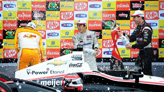 Ryan Hunter-Reay and Will Power