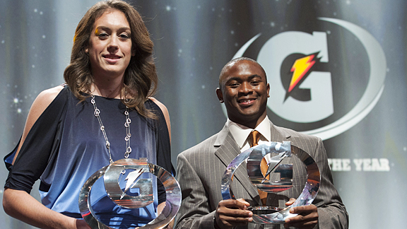 Breanna Stewart and Johnathan Gray 