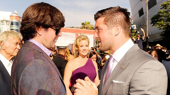 Bubba Watson and Tim Tebow