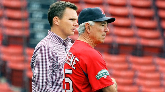 Ben Cherington and Bobby Valentine