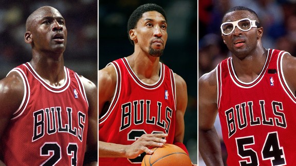 Michael Jordan, Scottie Pippen, Horace Grant