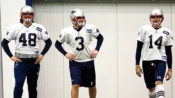 Stephen Gostkowski,Danny Aiken & Zoltan Mesko