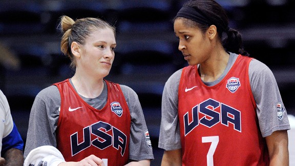 Lindsay Whalen and Maya Moore