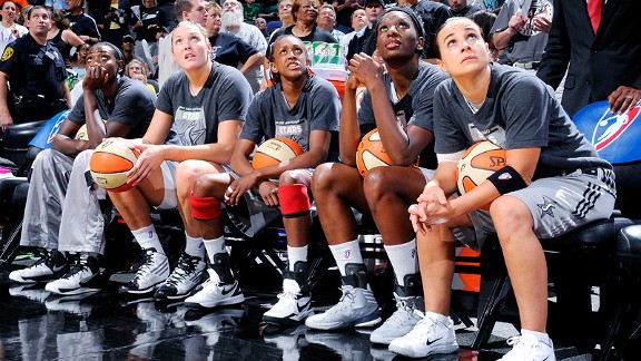 The San Antonio Silver Stars starters