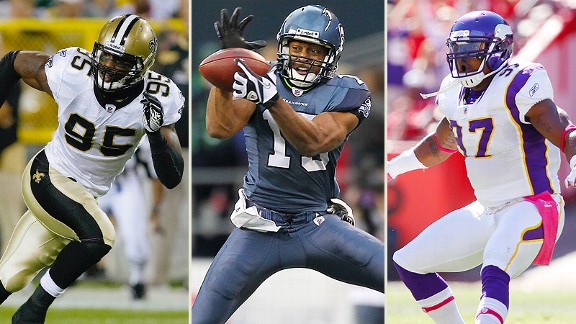 Martez Wilson, Doug Baldwin, Everson Griffen