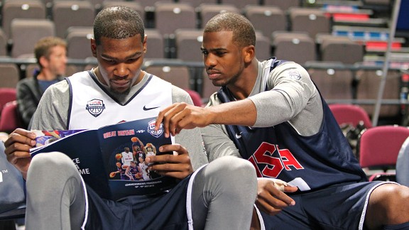 Kevin Durant, Chris Paul