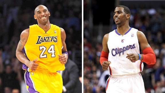 Kobe Bryant and Chris Paul