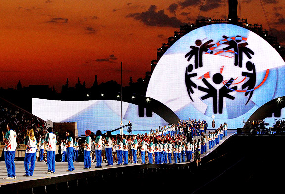 Special Olympics opening ceremony