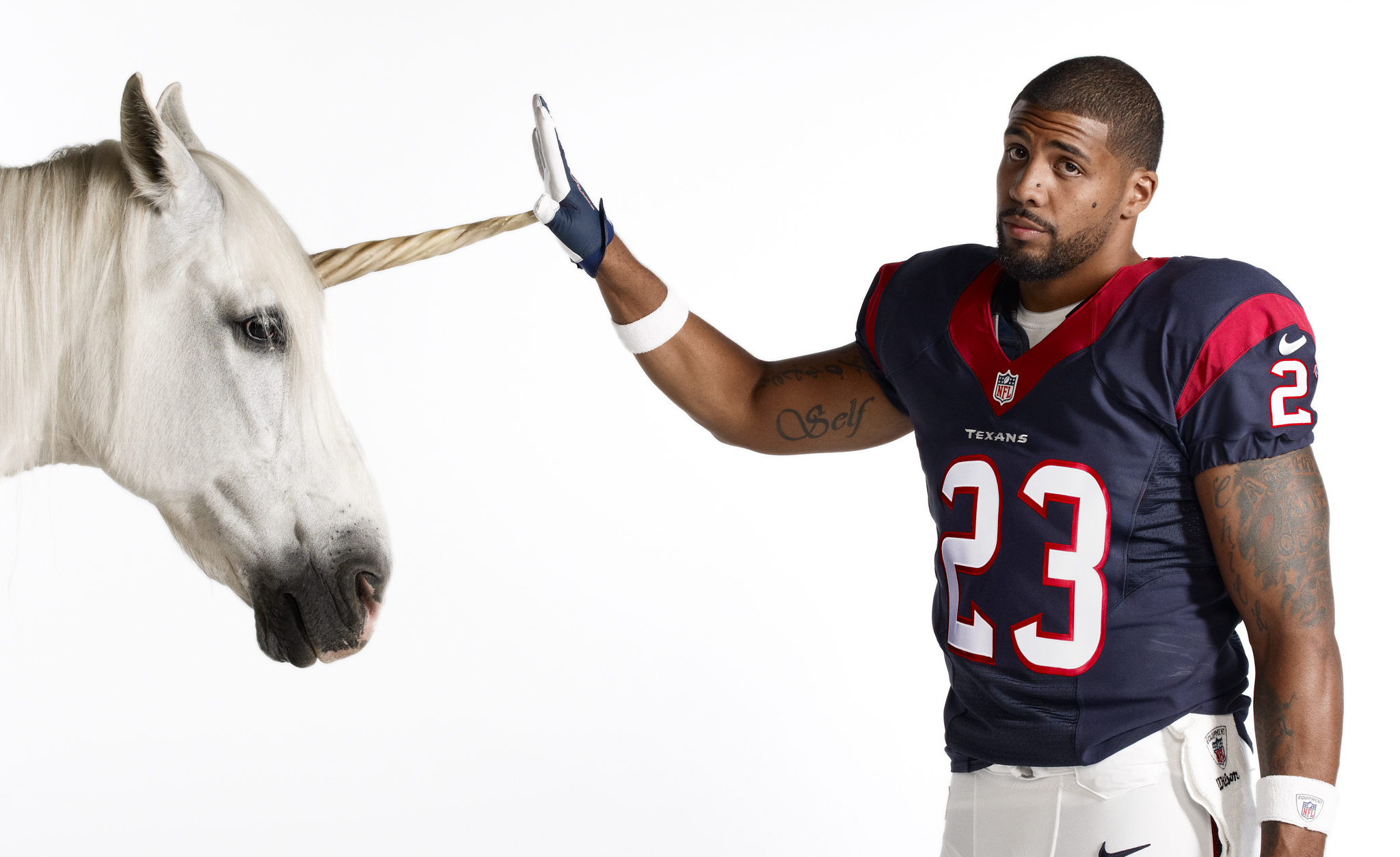 Arian Foster - Behind the Scenes of Arian Foster Cover Shoot - ESPN
