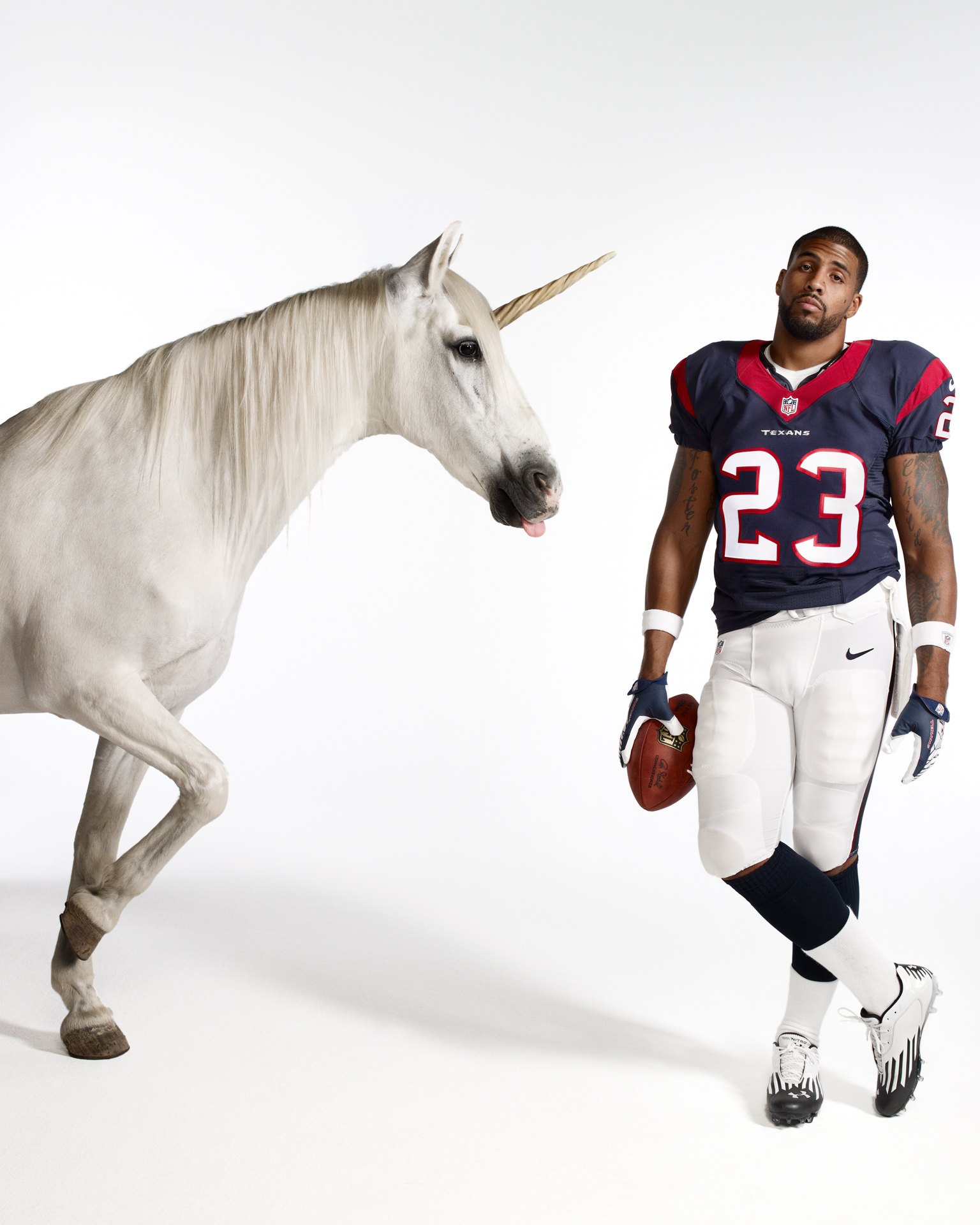 Arian Foster - Behind the Scenes of Arian Foster Cover Shoot - ESPN