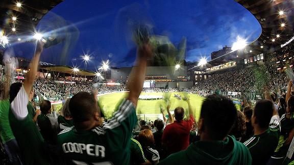 Portland Timbers fans