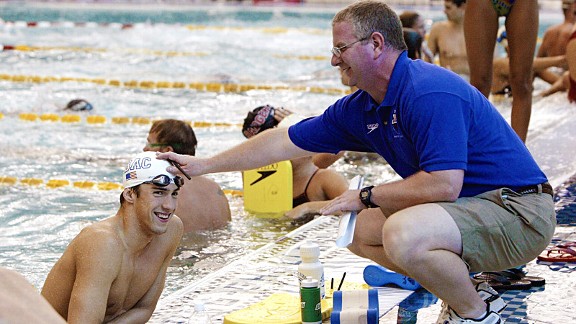 Bob Bowman and Michael Phelps