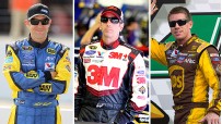 Matt Kenseth, Greg Biffle and Carl Edwards