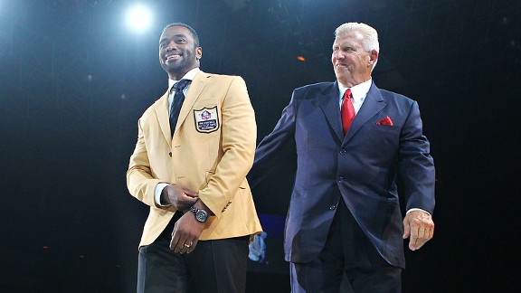 Curtis Martin and Bill Parcells