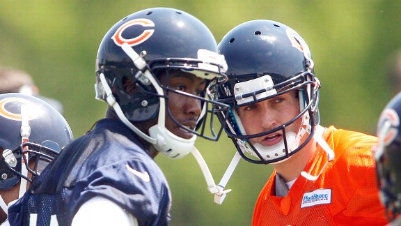 Jay Cutler and Brandon Marshall