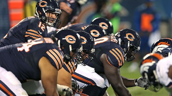 Chicago Bears offensive line