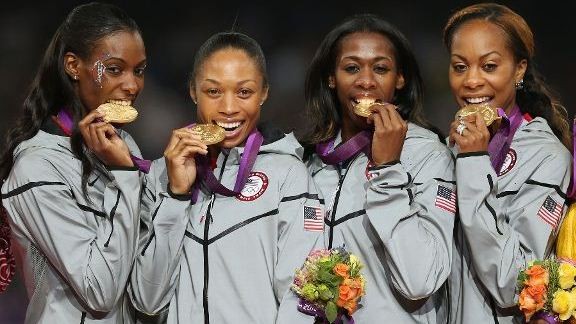 Team USA 4x400 women