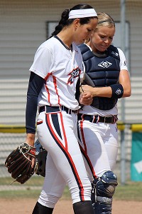 Megan Willis and Cat Osterman