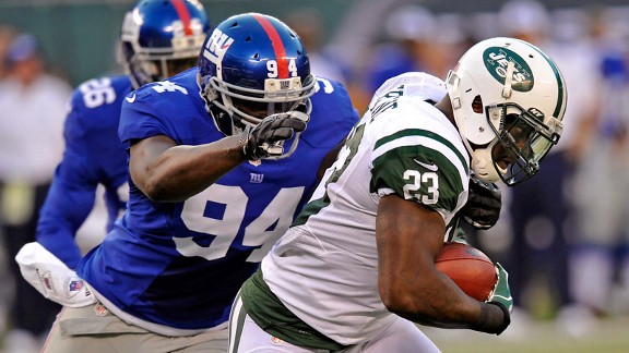 Shonn Greene, Mathias Kiwanuka