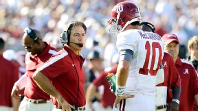 Nick Saban, A.J. McCarron