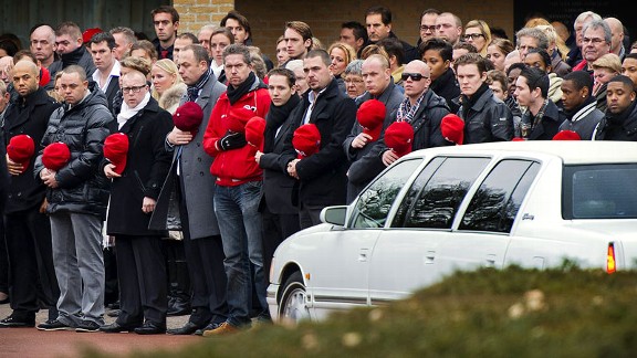 Greg Halman funeral